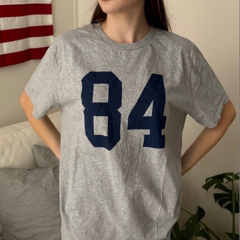 Brandy Melville John Galt Phoebe 84 Gray Tee one size
